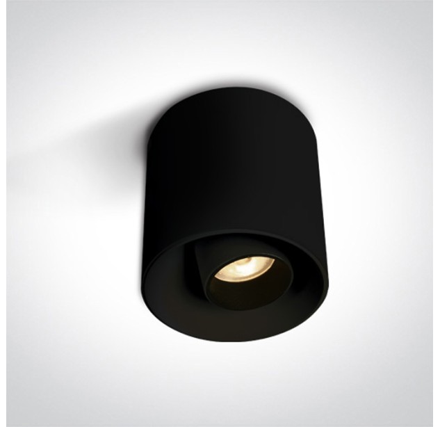 Lubinis LED šviestuvas 8W 3000K 12108T/B/W
