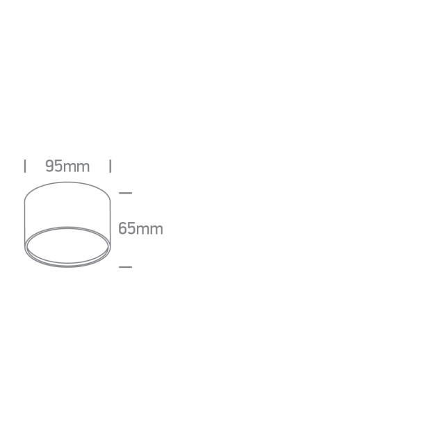 Lubinis LED šviestuvas 9W CCT 12109M/B/V