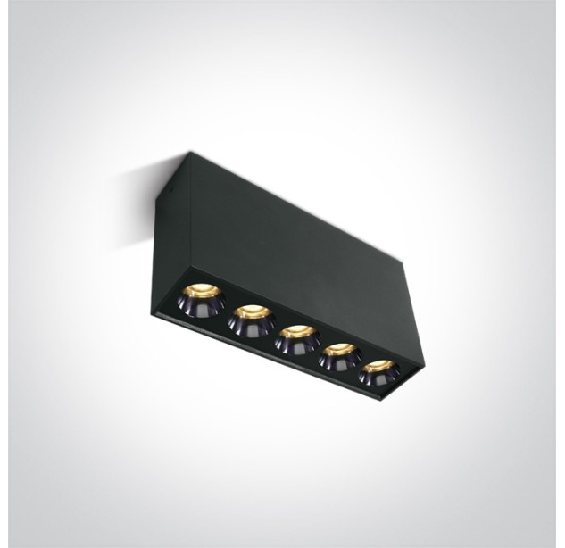 Lubinis LED šviestuvas 12W 3000K 12112H/B/W