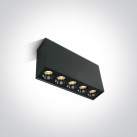 Lubinis LED šviestuvas 12W 3000K 12112H/B/W
