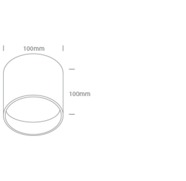 Lubinis LED šviestuvas 20W 3000K 12120F/B/W Lubinis LED šviestuvas 20W 3000K 12120F/B/W