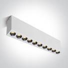 Lubinis LED šviestuvas 24W 3000K 12124H/W/W Lubinis LED šviestuvas 24W 3000K 12124H/W/W
