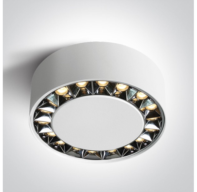 Lubinis LED šviestuvas 24W 3000K 12124X/W/W Lubinis LED šviestuvas 24W 3000K 12124X/W/W