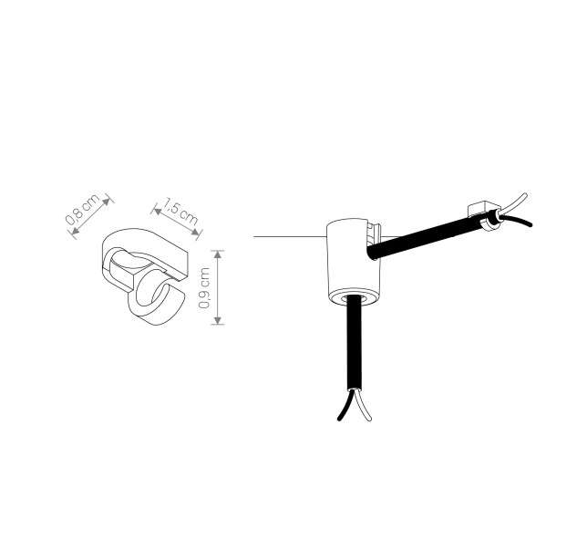 Cameleon apšvietimo sistema CAMELEON MOUNTING B 12150