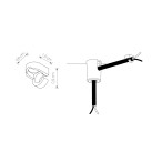 Cameleon apšvietimo sistema CAMELEON MOUNTING B 12150