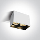 Lubinis šviestuvas 2x10W GU10 12205NA/W Lubinis šviestuvas 2x10W GU10 12205NA/W