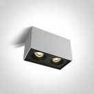 Lubinis šviestuvas 2x2x10W GU10 12205YA/W