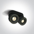 Lubinis/sieninis LED šviestuvas 2x8W 3000K 12208LA/B/W Lubinis/sieninis LED šviestuvas 2x8W 3000K 12208LA/B/W