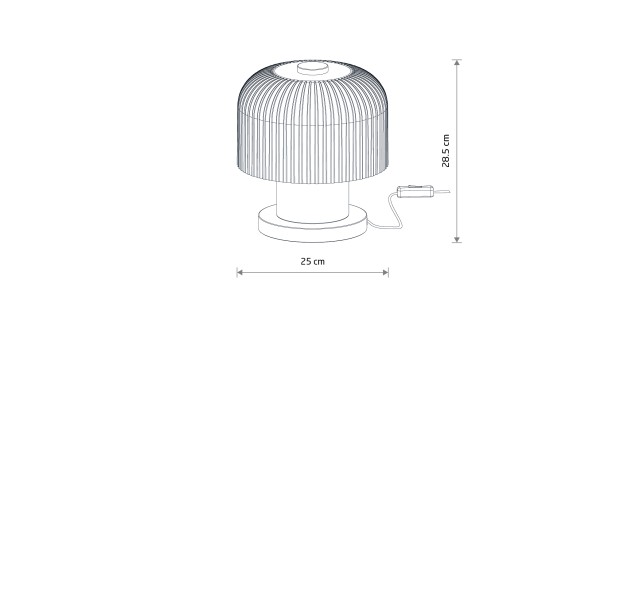 Stalinis šviestuvas BLOMMA 10W E27 12377 Stalinis šviestuvas BLOMMA 10W E27 12377