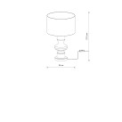 Stalinis šviestuvas MATI 10W E27 12380 Stalinis šviestuvas MATI 10W E27 12380