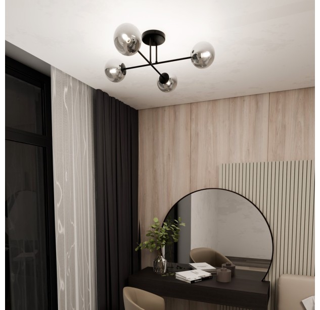 Lubinis šviestuvas ROMA 10W E14 1245/4