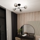 Lubinis šviestuvas ROMA 10W E14 1245/4