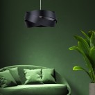 1114 LAMPA WISZĄCA TORNADO 40 CM CZARNA/BLACK 1114 LAMPA WISZĄCA TORNADO 40 CM CZARNA/BLACK
