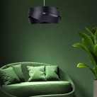 1114 LAMPA WISZĄCA TORNADO 40 CM CZARNA/BLACK 1114 LAMPA WISZĄCA TORNADO 40 CM CZARNA/BLACK