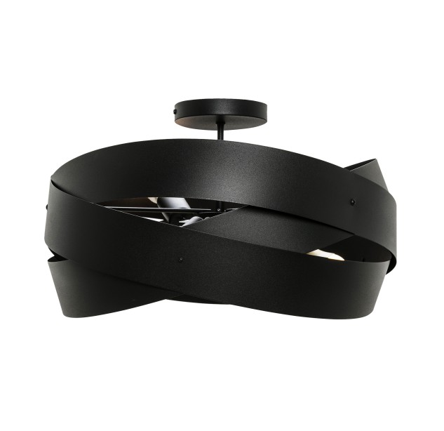 1116 LAMPA SUFITOWA TORNADO 50 CM CZARNA/BLACK 1116 LAMPA SUFITOWA TORNADO 50 CM CZARNA/BLACK