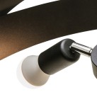 1116 LAMPA SUFITOWA TORNADO 50 CM CZARNA/BLACK 1116 LAMPA SUFITOWA TORNADO 50 CM CZARNA/BLACK