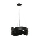 1118 LAMPA WISZĄCA TORNADO 50 CM CZARNA/BLACK