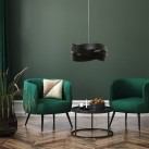 1118 LAMPA WISZĄCA TORNADO 50 CM CZARNA/BLACK