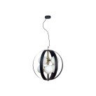 1138 LAMPA WISZĄCA NELA 50CM CZARNO-ZŁOTA/ BLACK-GOLD 1138 LAMPA WISZĄCA NELA 50CM CZARNO-ZŁOTA/ BLACK-GOLD