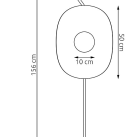 Toršeras DELULU 8W G9 1601/LP2 Toršeras DELULU 8W G9 1601/LP2