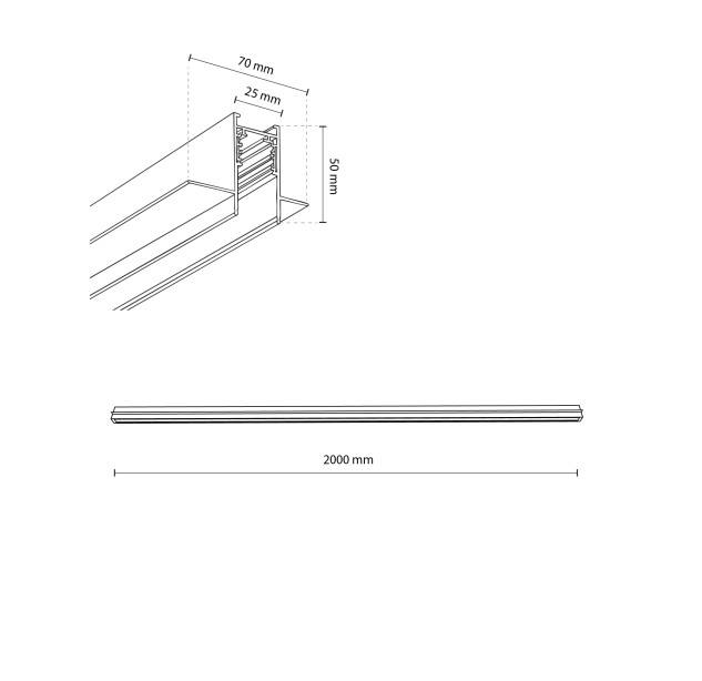 Apšvietimo sistema MAGNETIC  18234