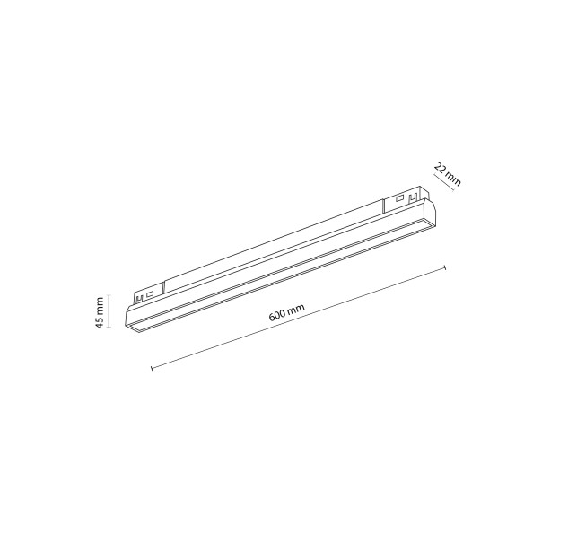 Apšvietimo sistema MAGNETIC 3000/4000/5000K 18271