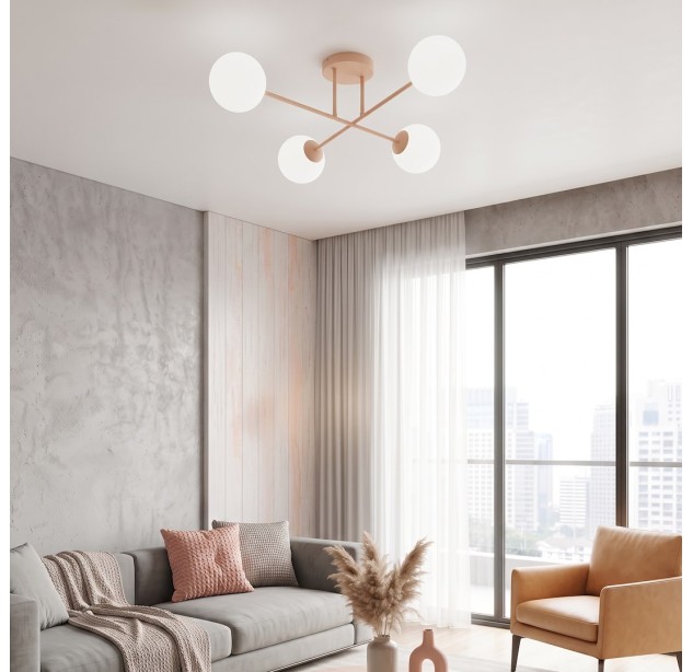Lubinis šviestuvas ROMA 10W E14 1846/4