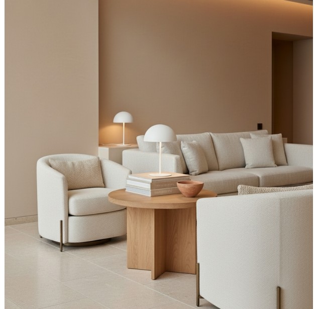 Tiga Shade %D8250mm Tekstūruota balta/Tekstūruota balta