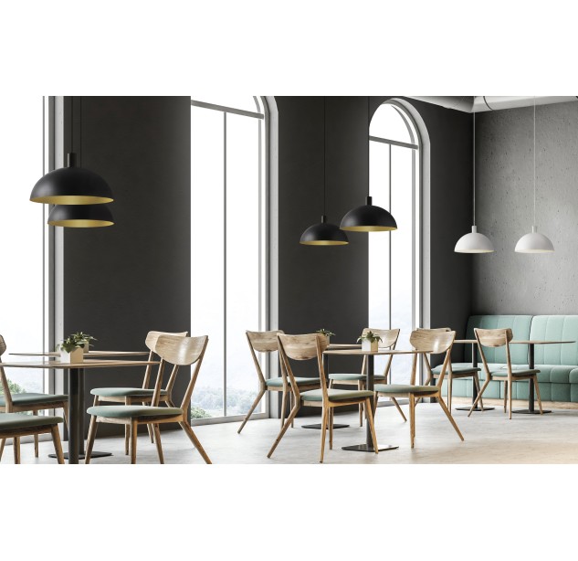 Tiga Shade pakabinamas šviestuvas %D8350 mm tekstūruota juoda/tekstūruota juoda