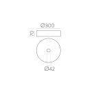 Atsarginė Jarvis 3708/30 tekstūruota juoda pakabinama lempa