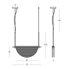 Pakabinamas šviestuvas VERSA 13W 2700-3000K 26171 dimeriuojamas Pakabinamas šviestuvas VERSA 13W 2700-3000K 26171 dimeriuojamas