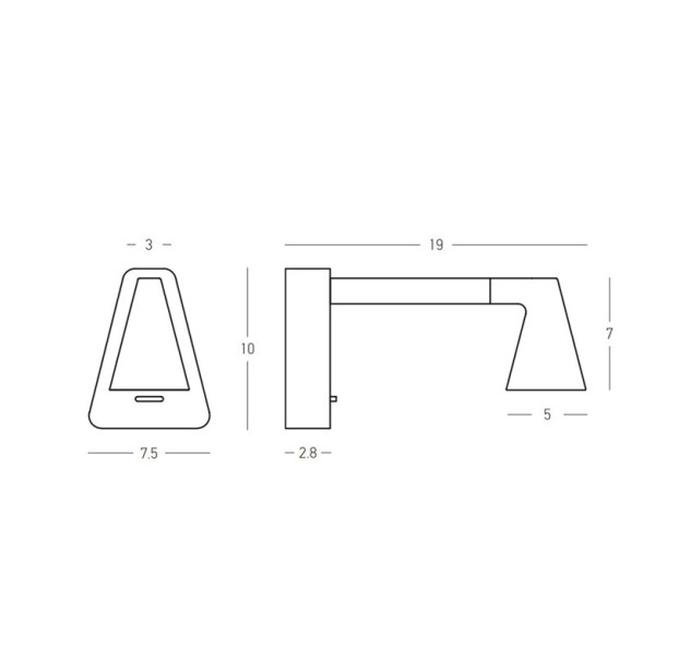 Sieninis šviestuvas LINOR 6W 2700-3000K 2694 Sieninis šviestuvas LINOR 6W 2700-3000K 2694