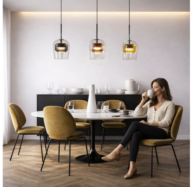 Pakabinamas šviestuvas GLAXI 1x9W GX53  31-50366