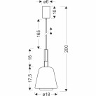 Pakabinamas šviestuvas BUENO 1x9W GX53  31-50441