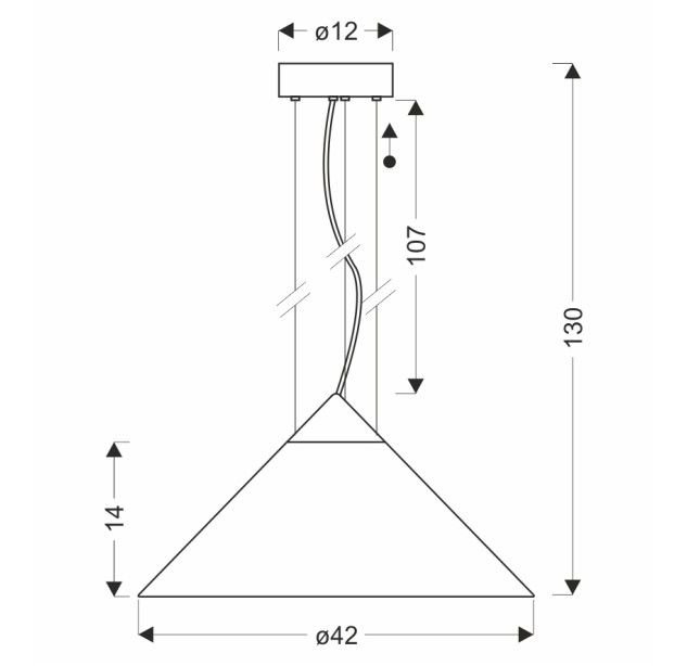 Pakabinamas šviestuvas PRESTO 1x10W 31-51042 Pakabinamas šviestuvas PRESTO 1x10W 31-51042