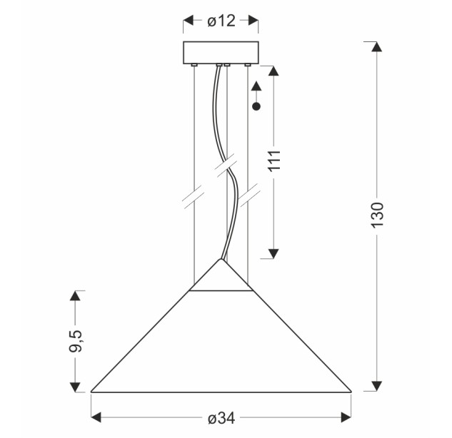 Pakabinamas šviestuvas PRESTO 1x10W 31-51073 Pakabinamas šviestuvas PRESTO 1x10W 31-51073