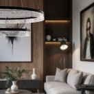 Pakabinamas šviestuvas FROZI 2x  Šilta balta (3000K) 32-35561