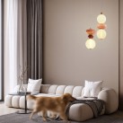 Pakabinamas šviestuvas FLORES 12W  Šilta balta (3000K) 32-50649