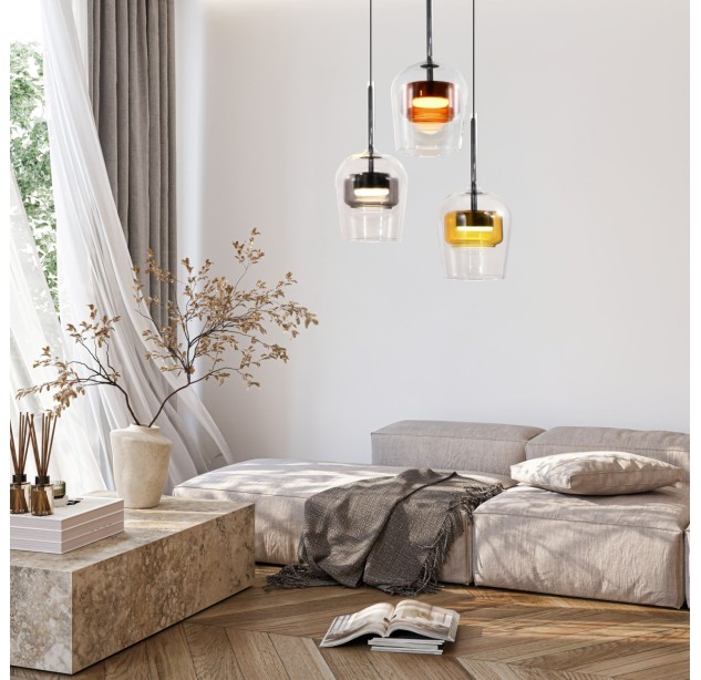 Pakabinamas šviestuvas GLAXI 3x9W GX53  33-50427