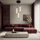 Pakabinamas šviestuvas CORTE 25W  Šilta balta (3000K) 33-50762