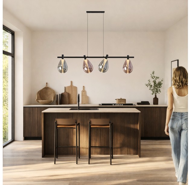 DENSO 4x5W G9 Pendant Light  34-51226