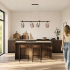 DENSO 4x5W G9 Pendant Light  34-51226