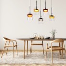 Pakabinamas šviestuvas GLAXI 5x9W GX53  35-50434