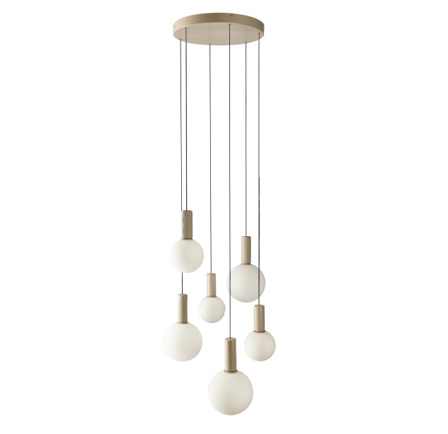 Pakabinamas šviestuvas TESTA 6x10W G9  36-50915
