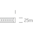 LED profilis 10W 3000K 38110/W LED profilis 10W 3000K 38110/W