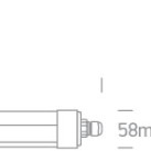 Sieninis LED šviestuvas 15W CCT IP66 38115LB/V