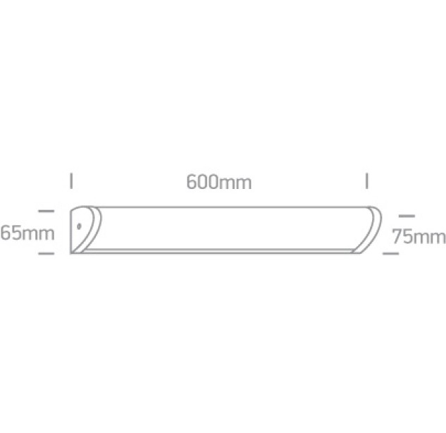 Светильник LED для ванной комнаты 16 Вт 3000 К IP44 38116P/W Светильник LED для ванной комнаты 16 Вт 3000 К IP44 38116P/W