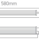 Vonios LED šviestuvas 18W 3000K IP44 38118N/C/W Vonios LED šviestuvas 18W 3000K IP44 38118N/C/W