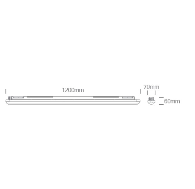 Pakabinamas LED šviestuvas 20W-25W-30W-36W CCT IP65 38140N/V Pakabinamas LED šviestuvas 20W-25W-30W-36W CCT IP65 38140N/V
