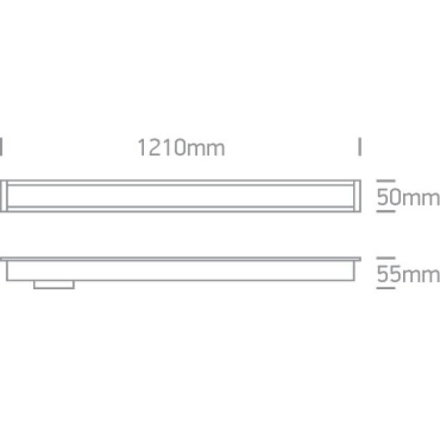 Lubinis LED šviestuvas 40W 3000K 38145AR/B/W Lubinis LED šviestuvas 40W 3000K 38145AR/B/W
